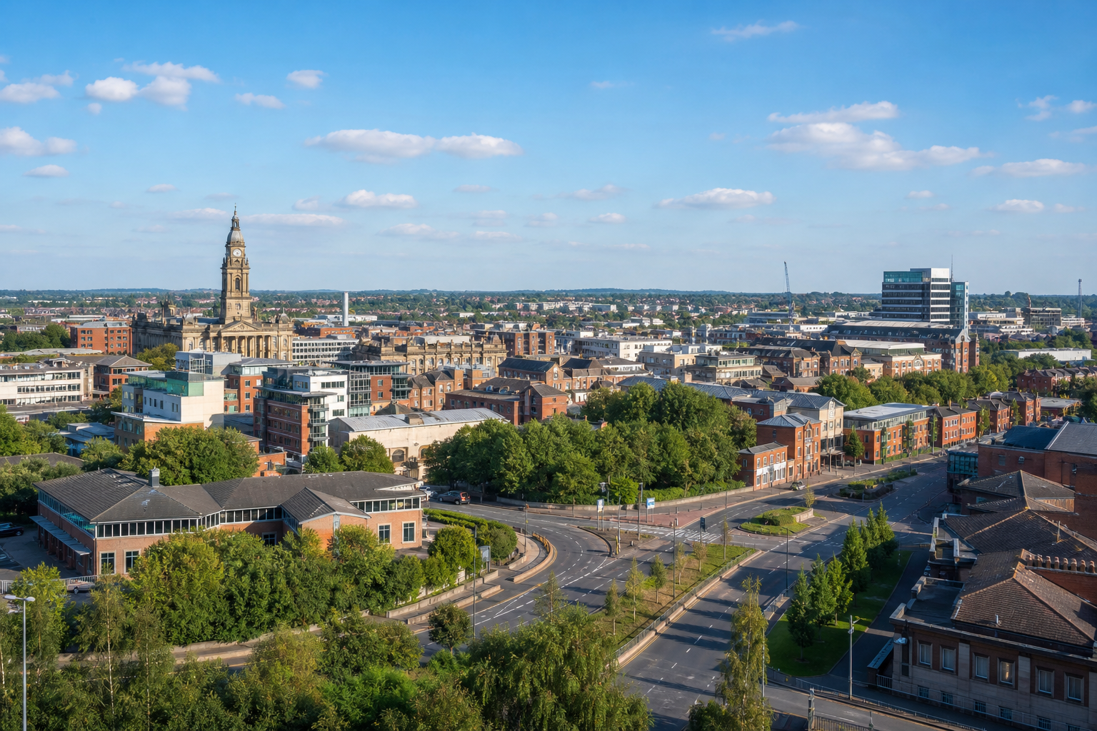 Derby city — local driving lesson coverage area
